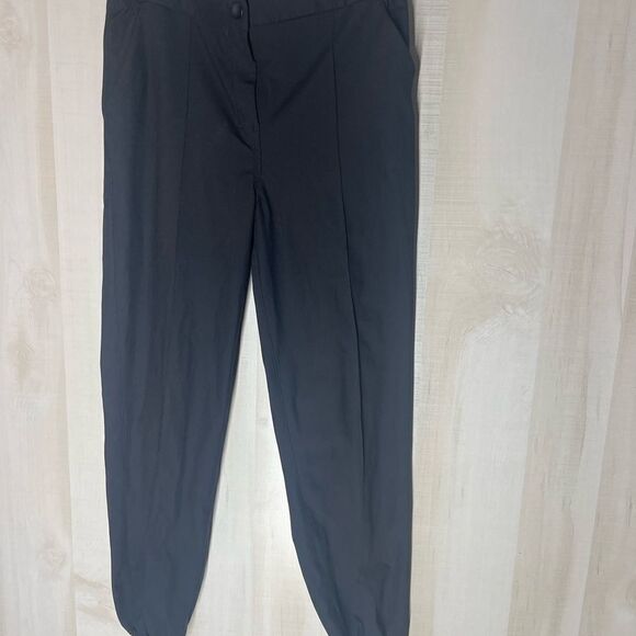 Lululemon Warpstreme high rise 7/8 jogger‎ black button front pockets, size 28 - Picture 3 of 15